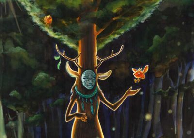 Déesse de la forêt